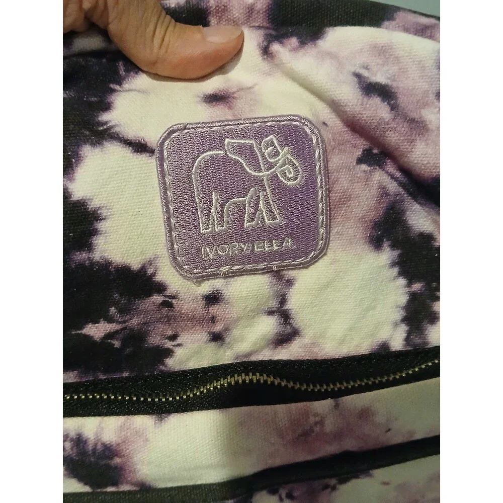 Purple Pink Black IVORY ELLA Tie Dye Back Pack School